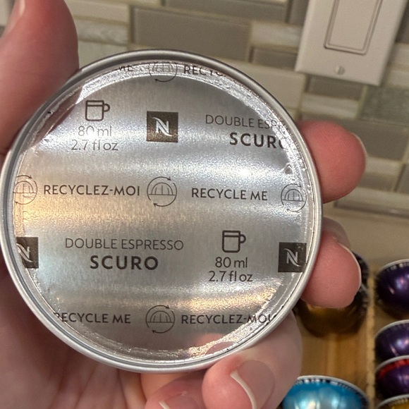 Bamboo Coffee Pod Holder Organizer Holds Nespresso pods with 23 Pods - Picture 9 of 13